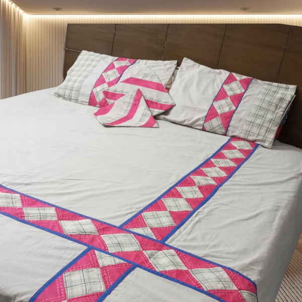 Bedcover in patchwork