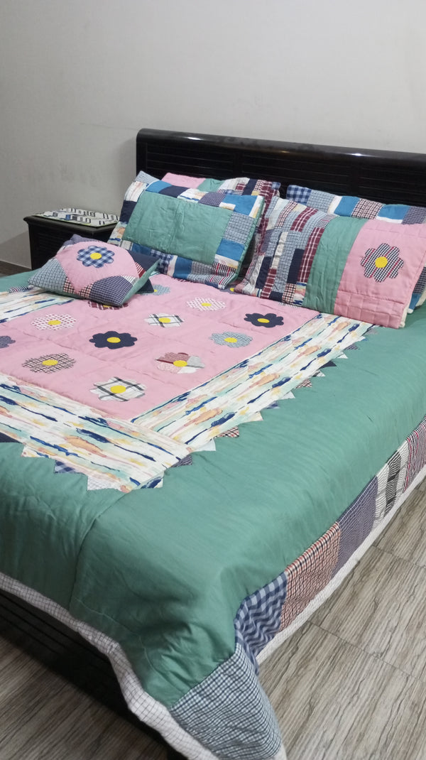 Patchworked Bedspread